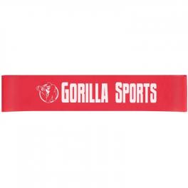 Gorilla Sports Fitness guma 30 lb, červená